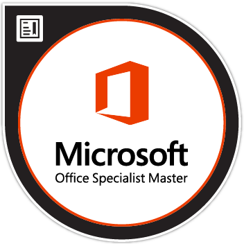 Microsoft Office Master Certificate Logo